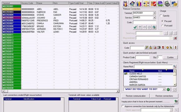 Screenshot of Timer Cafe Lan