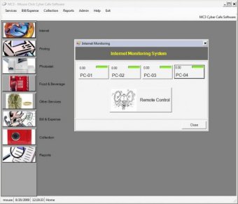 internet cafe monitoring software